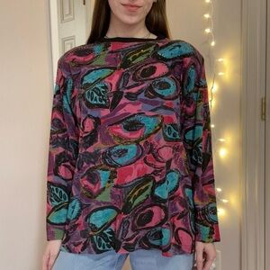 Vintage Patterned Top